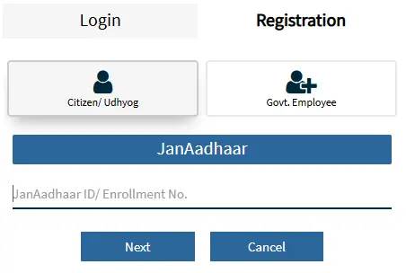 Create SSO ID using Jan Aadhaar